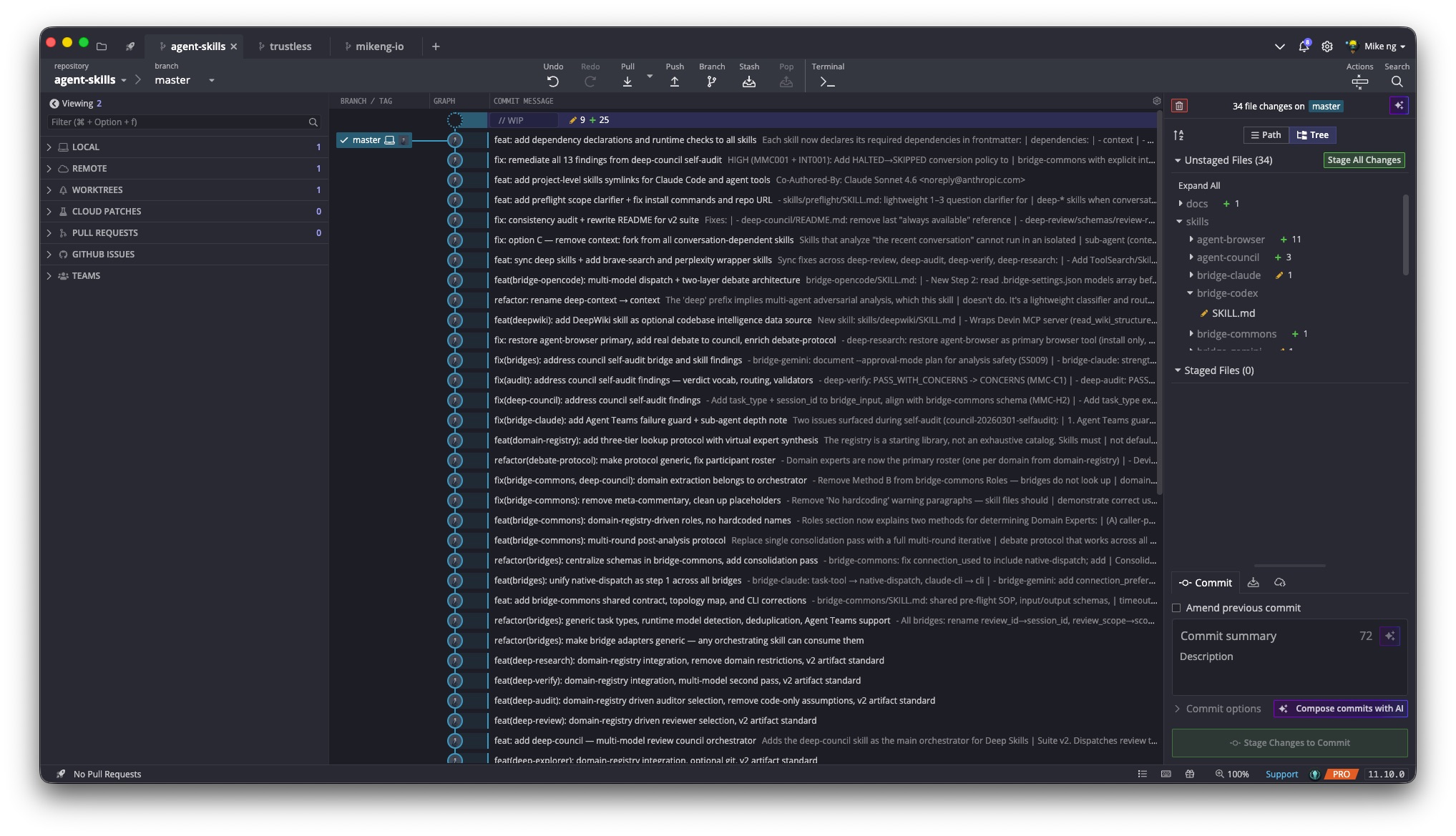 GitKraken Git 用戶端